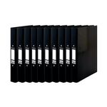 Pukka Brights R/Binder A4 Blk Pk10