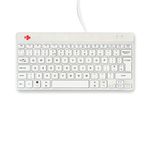 R-Go Compact Break Keyboard White