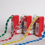 Blick Disp S/A Label 19Mm Ylw Pk1280