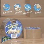 Sellotape Parcel Tape Brown Pk8