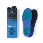 Comfort Insole + Gel Pads Blue 9.5