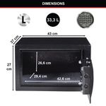 Sentry Pre Laptop Size Elec Lck Safe