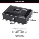 Master Lock Med Cash Box Key Lock