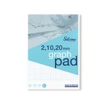 Silvine Graph Pad 2/10/20 50Shts A4
