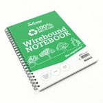Silvine Recyc Wirebound Ntbk A5 Pk12