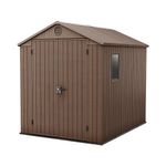 Keter Darwin Shed 6X8Ft Wood Brown