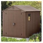 Keter Darwin Shed 6X8Ft Wood Brown