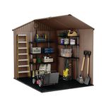Keter Darwin Shed 6X8Ft Wood Brown