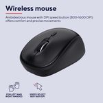 Trust Tkm-360 Wireless Keyboard Blk