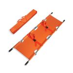 Orange Folding Aluminium Stretcher