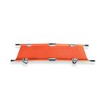 Orange Folding Aluminium Stretcher