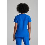 One Racer Scrub Top Ro Blue 3Xl