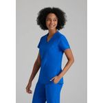 One Racer Scrub Top Ro Blue 5Xl