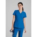 One Pulse Scrub Top Ro Blue 3Xl