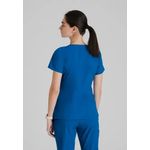 One Pulse Scrub Top Ro Blue 5Xl