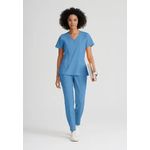 One Racer Scrub Top Ceil 2Xl