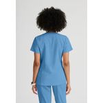 One Racer Scrub Top Ceil 2Xl