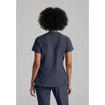 One Racer Scrub Top Steel 3Xl