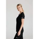Reliance Womens Scrub Top Black M