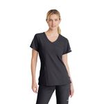 Reliance Womens Scrub Top Pewter L