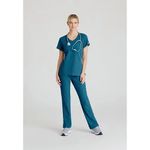 Reliance Womens Scrub Top Bahblu 2Xs