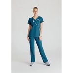 Reliance Womens Scrub Top Bahblu Xs