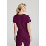 Reliance Womens Scrub Top Wine L