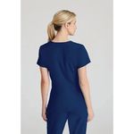 Reliance Womens Scrub Top Navy Xl