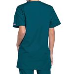 Prof V-Neck Scrub Top Carib Blue M
