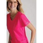 Breeze Womens Scrub Top Vib Pink Xl