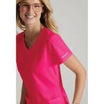 Breeze Womens Scrub Top Vib Pink 2Xl