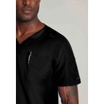 One Velocity Scrub Top Black 2Xl