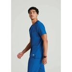 Skt193 Thesis Scrub Top Ro Blue Xl