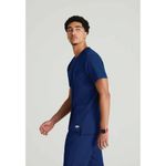 Skt193 Thesis Scrub Top Navy Xs