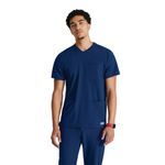 Skt193 Thesis Scrub Top Navy S