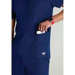 Skt193 Thesis Scrub Top Navy S