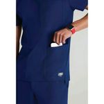 Skt193 Thesis Scrub Top Navy Xl