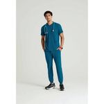 Skt193 Thesis Scrub Top Bah Blue 3Xl