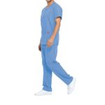 Unisex Scrub Set Top/Trs Ceil Xl
