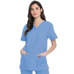 Unisex Scrub Set Top/Trs Ceil Xs