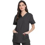 Unisex Scrub Set Top/Trs Pewter 3Xl