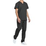 Unisex Scrub Set Top/Trs Pewter M