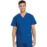 Unisex Scrub Set Top/Trs Ro Blu L