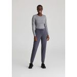 Pace Knit Jogger Petite Pewter Xs