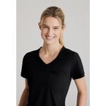 Flow Knit Scrub Top Black M
