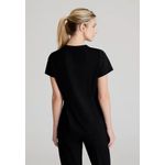 Flow Knit Scrub Top Black Xl