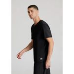 Flex Knit Scrub Top Black 2Xl