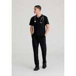 Flex Knit Scrub Top Black 2Xl