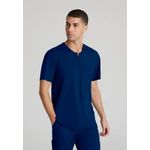 Flex Knit Scrub Top Navy 2Xl