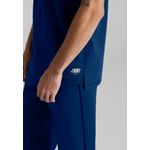 Flex Knit Scrub Top Navy 2Xl
